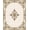 Beige, Pattern 2, variant on ODIKA 4'x6' Machine Washable Non-Slip Area Rug, Traditional Floral Damask Noble Palatial Embellishment High Traffic Rug, Brown, 466274
