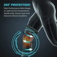 thumbnail image 3 of PowerLix Knee Brace and Support, 4-Way Knee Compression Sleeve for Men & Women, Pain Relief & Support Knee Sleeve for Sports & Fitness with Anti Slip & 3D Knitting, Blue, M, 3 of 6