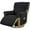 Black, variant on Power Lift Recliner Chair Covers,Recliner Covers That Stay In Place,Lift Chair Covers,Quilted Recliner Covers,With Storage Pockets and Elastic Straps Furniture Protector