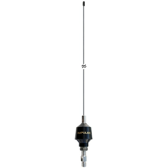 ACCESSORIES UNLIMITED - 40 INCH TWIST-N TUNE CB ANTENNA WITH 3/8"X24" THREADED BASE