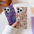 thumbnail image 4 of Square iPhone 12/12 Pro Case - Slim, Glossy, Opalescent Pearl, Iridescent Glitter, Anti-Scratch, Shockproof -, 4 of 5