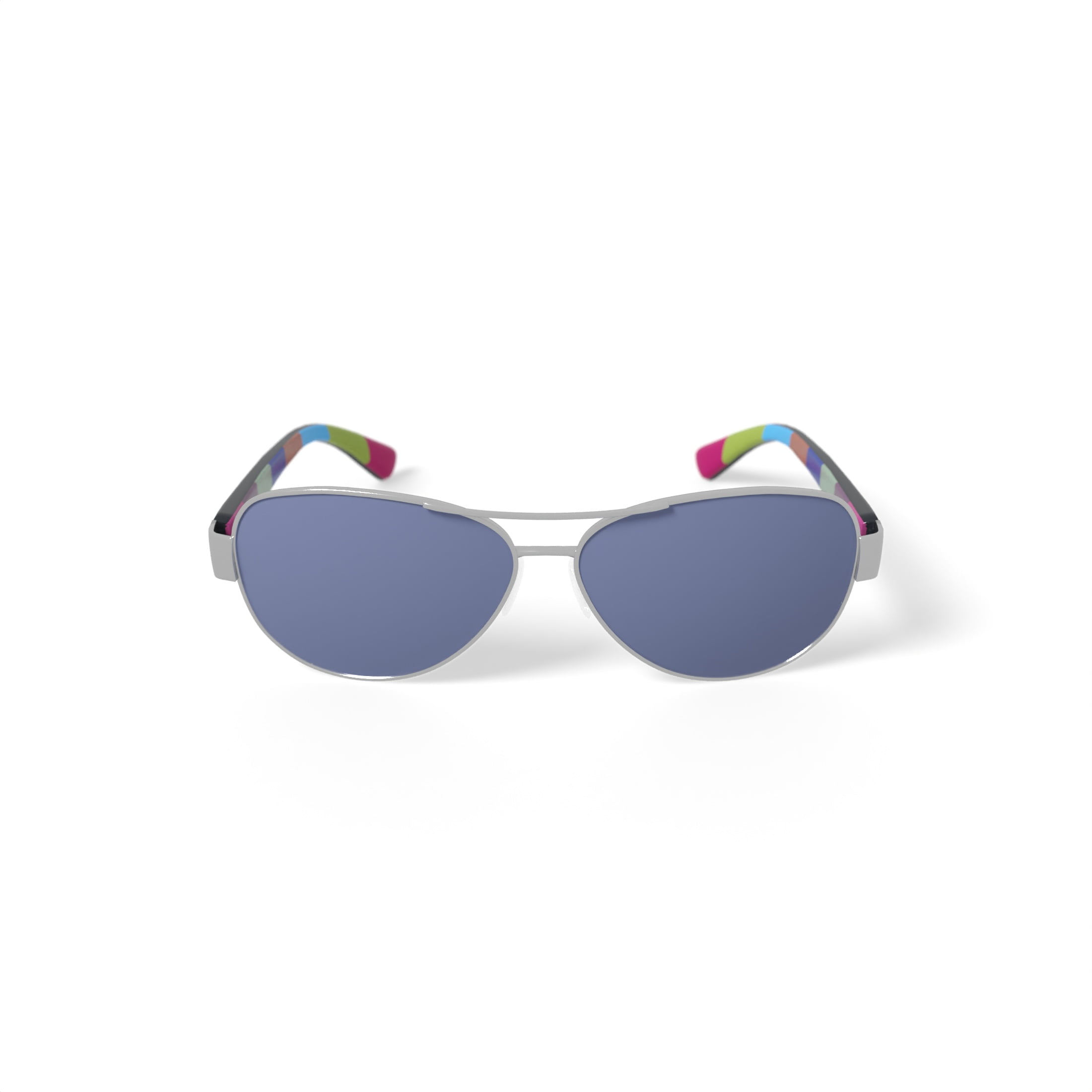 Hard Candy Womens Polarized Rx'able Sunglasses, Hs02P, Gold, 59-13-136, with Case