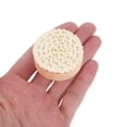 thumbnail image 5 of SEWCHICS Set of 5 Beige Wooden Round Rattan Door Handles Ergonomic Knobs for Kitchen Cabinets and Furniture, 5 of 8