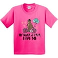 thumbnail image 3 of Inktastic My Nana Papa Love Me Grandchild Youth T-Shirt, 3 of 5