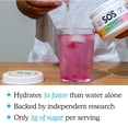thumbnail image 6 of SOS Hydration Daily Electrolyte Powder Drink Mix, Rainbow Sherbet, Low Sugar, 31-Serving, 6 of 10