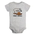 thumbnail image 2 of iDzn This Is Actually My First Rodeo Funny Rompers For Babies, Newborn Baby Unisex Bodysuits, Infant Jumpsuits, Toddler 0-24 Months Kids One-Piece Oufits, 2 of 5