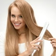 thumbnail image 3 of 1 Pcs Curling And Straightening, Hair Straightener With Heat Protection Sensor For Hair Protection, Ceramic Coating, Transport Lock, 5-Speed Adjustable Temperature 120-200 ° C, 3 of 9