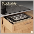 thumbnail image 2 of Bakken 8-Piece Ceramic Coated Bakeware Set, Nonstick Aluminized Steel, Oven Safe 500°F, Dishwasher Safe, 2 of 7