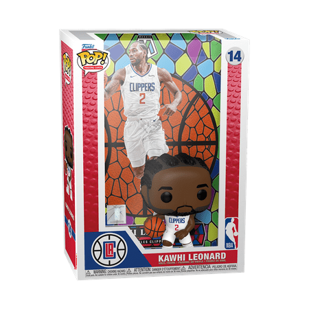 UPC: 0889698614894 | Funko Pop! Trading Cards: Kawhi Leonard (Mosaic) Vinyl Figure