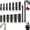 Short [250mm] / Long [350mm] + 13-Piece Socket Set, variant on 1/2 Flexible Shaft Extension Extender Torque Socket, Ratchet Spanners Electric Wrench Connecting Rod, flexible socket extension, for Tight Spaces Hand Drive Automotive Repair Tools