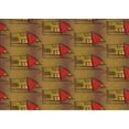 thumbnail image 1 of Ahgly Company Indoor Rectangle Patterned Tomato Sauce Red Area Rugs, 3' x 5', 1 of 1