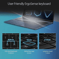thumbnail image 5 of New ASUS Vivobook Laptop, 17.3” FHD Display, Intel Core i3-1215U, 36GB RAM, 1TB SSD, Wi-Fi, Windows 11 Pro, Blue, 5 of 7