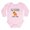 Petal Pink, variant on CafePress - My Grandma And Grandpa Love Me Tiger Body Suit - Long Sleeve Cotton Baby Bodysuit