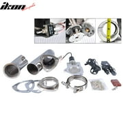 Ford 3 Inch Electric Exhaust Dump Flange With Wireless Remotes Y-Pipe