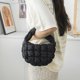 thumbnail image 3 of Bolsas De Hombro Bolsos de hombro acolchados para mujer Cloud Mini Bag Bolso Cross Bag Tote (Negro), 3 of 6