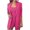 Pink, variant on Aoochasliy Womens Blazer Jacket Clearance Solid Long Sleeve Cardigan Coat Pocket Vest Shorts Suit