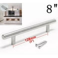 thumbnail image 3 of 30Pack Brushed Nickel Kitchen Cabinet Pulls Stainless Steel Drawer T Bar Handles, 3 of 6
