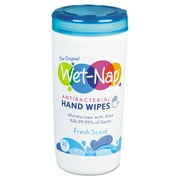 (2 Pack) Wet-Nap Antibacterial Hand Wipes, 5 3/4 x 7 3/5, White, Fresh Scent, 40/Canister, 6/Ctn -NICP11640TKCT (2 pack)