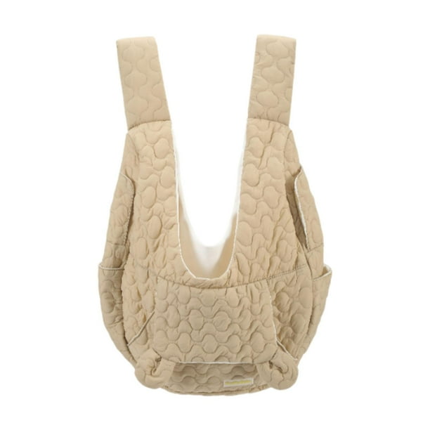 Bolsa de pecho para mascotas Yuyangstore Mochila transportadora caqui