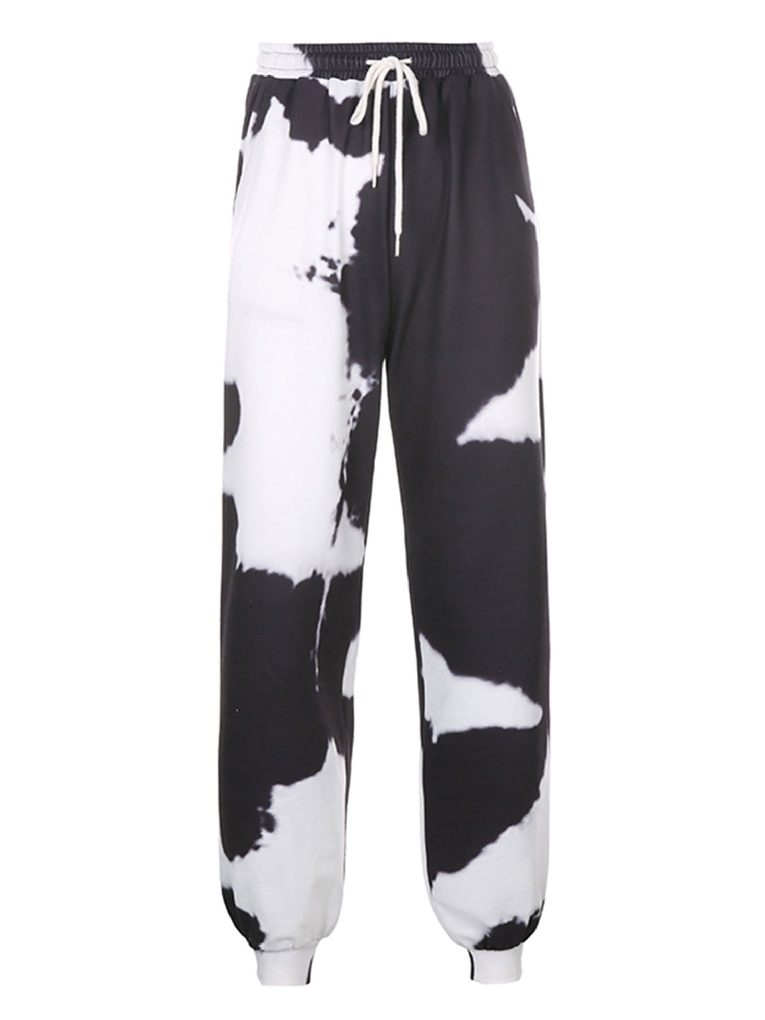 black and white joggers womens