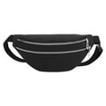 thumbnail image 2 of Bolsa Casual Fanny Chest Bag Mujer Suede Cintura Hombro Bandolera (Negro) JShteea Para Estrenar, 2 of 6