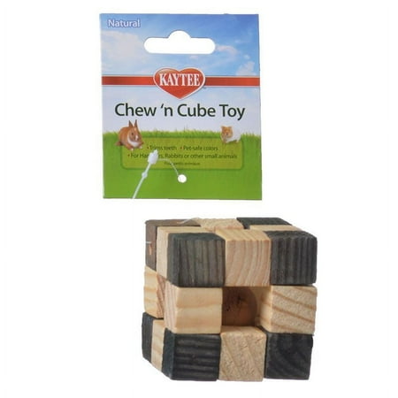 UPC: 0045125620689 | Kaytee Natural Chew  N Cube Toy