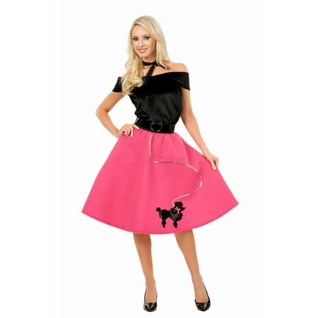 - Poodle Skirt Adult Costume
