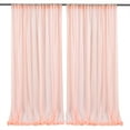 thumbnail image 2 of Wedding Background Decoration Fabric Screen For Whith Indoor Arch Outdoor Translucent Backdrop Curtain, 2 of 10