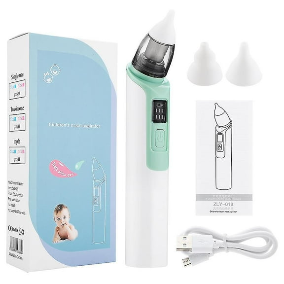 Silent Children's Nasal Aspirator Baby Electric Baby Nasal Suction Artifact Infants Clean Up Nasal Congestion Picking Nose Tool
