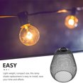 thumbnail image 4 of OULII Wrought Iron Lamp Shade Replacement Lampshade Black Diffusion for Bar Lighting 1Pcs, 4 of 7