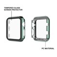 thumbnail image 4 of Apple Watch Hard Cases for Apple Watch Series 3 Series 2, Takfox Full Coverage Bumper with Ultra-Thin Scratch Resistant HD Tempered Glass Screen Protector Compatible with iWatch 38mm Dark Green, 4 of 8