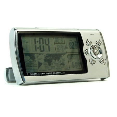 Kirch Pullman Radio Controlled Travel Alarm Clock - Control Brand