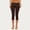 Brown, variant on Women Y2k Low Rise Capris Button Grommet Foldover Capri Leggings Split Skinny Cropped Pants Going Out Capris Yoga Pants,Black M