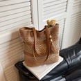 thumbnail image 2 of DGMIOCS Straw Beach Tote Bag Women - 2026 Handwoven Summer Purse Handbag with Zipper Perfect for Vacation Travel Pool, Large Roomy, Zipper Closure, Lightweight Foldable, Ideal Summer Gift Khaki, 2 of 2