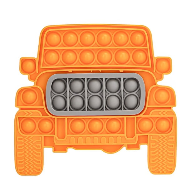 Vogacara Juguete sensorial de burbujas de empuje, helicóptero de silicona, antiestrés, relajante, juguetes educativos para niños, regalo para adultos Juguetes Educativos No.2 Vogacara FN006956-02