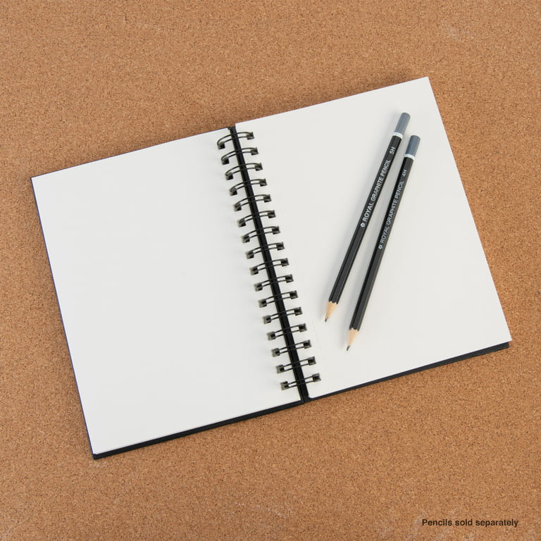  Sketch Book, 3 Pack Blank Drawing Notebook, 5.5 x
