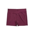 thumbnail image 4 of YEAHDOR Kids Girls Toddlers Ballet Dance Shorts Gymnastics Athletic Biker Cycling Shorts Burgundy 12-14, 4 of 6