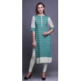 thumbnail image 2 of Bimba Kurta Tunique Ethnique Imprimée pour Femmes, Tenue d'Été Droite, 2 of 6