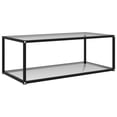 thumbnail image 1 of vidaXL Coffee Table Transparent 100x50x35 cm Tempered Glass, 1 of 4
