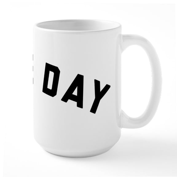 CafePress - Game Day - 15 oz Ceramic Large White Novelty Mug