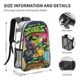 thumbnail image 2 of Tortugas Ninja Adolescentes Mutantes Mochila transparente temática, resistente y duradera, bolsa see-through para trabajo, deporte, universidad y viaje, 31 × 43 cm, 2 of 6