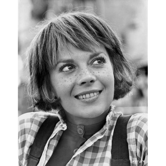 Natalie Wood smiling in Plaid Polo Photo Print (8 x 10)