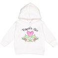 thumbnail image 2 of Inktastic Papa's Girl Heart Flowers Toddler Hoodie, 2 of 4