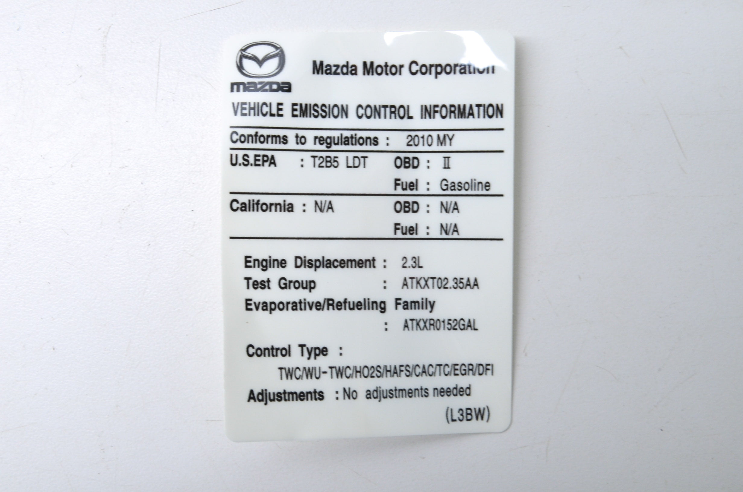 33 Vehicle Emission Control Information Label Location - Labels ...