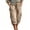 Beige, variant on Women's Cargo Capris, Loose Casual with Pockets, Solid Summer Cropped Pants for Outdoor Work or Daily, 2026 New Limited-time Offer