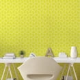 thumbnail image 3 of Ambesonne Geometric Peel & Stick Wallpaper for Home, Abstract Juicy Lemons, 13"x100", Yellow Green and White, 3 of 6