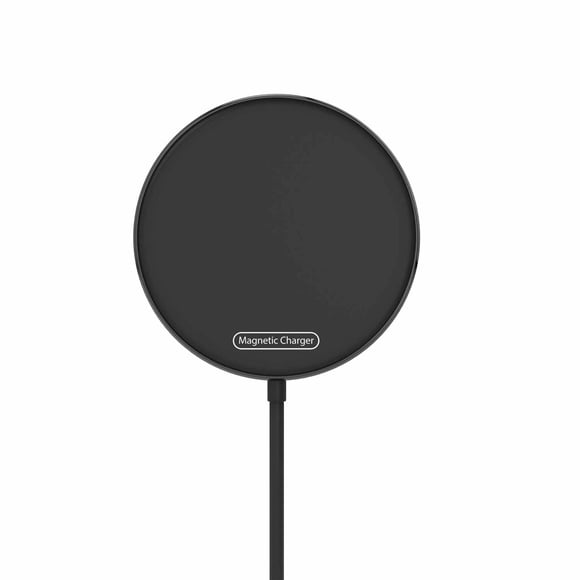 Blu Element MagSafe Wireless Charger 15W with USB-C Cable 4ft Black Wireless Charging