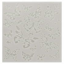 1pcs Polymer Clay Mold, Clay Mold Fondant Mold Butterfly Mold Silicone Rose for Crafts Air Dry DIY Cakes, Grey