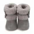 thumbnail image 5 of Fjofpr Shoes for Baby Girls Girls Warm Winter Boots Kids Outdoor Snow Boots for Toddler/Little Kid Children's Baby Boots Cotton Shoes Keep Warm Avoid Slip, 5 of 6