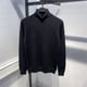 thumbnail image 2 of Suéter de hombre Cuello alto Oveja Suéter de algodón de color sólido Camisa básica para hombre Ropa superior Combina con el cabello en otoño e invierno, 2 of 4
